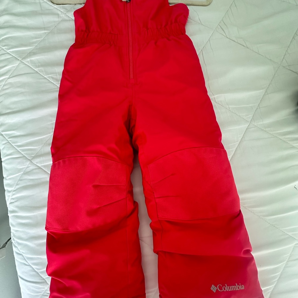 Columbia Kids Red Snow Pants